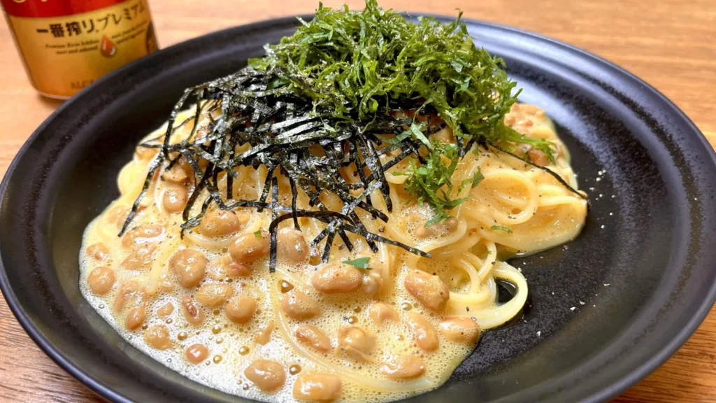 納豆パスタ