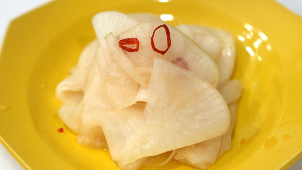 大根のはりはり漬け 柚子風味