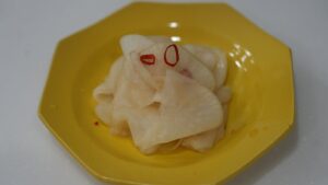 大根のはりはり漬け風 柚子風味