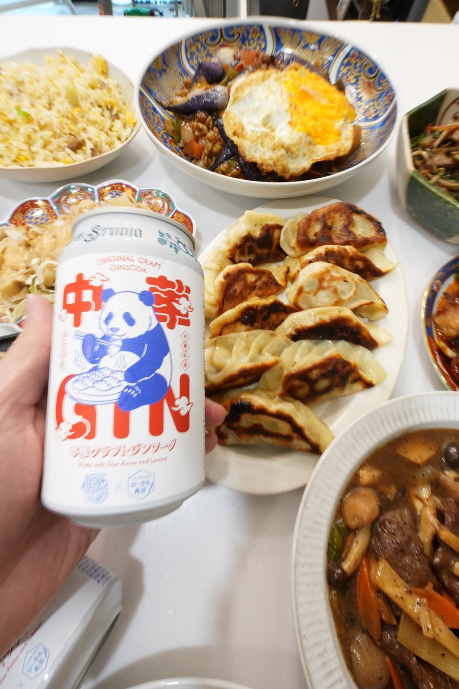 焼き餃子と中華GIN